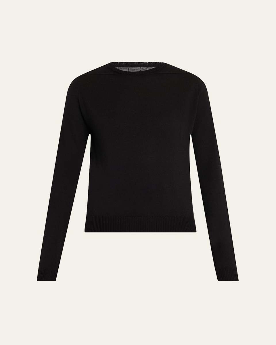 Biker Level Knit Wool Sweat